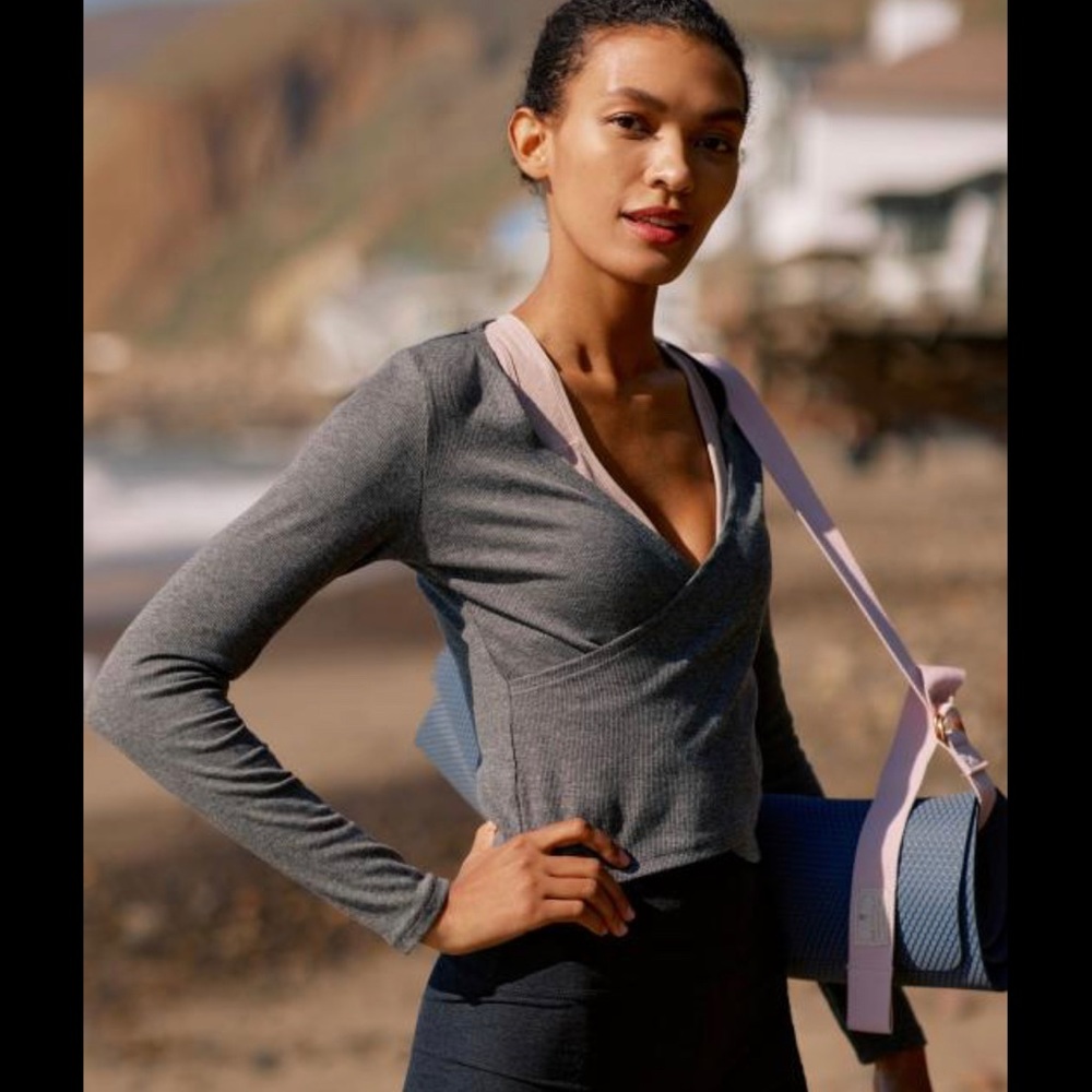 Beyond yoga wrap top